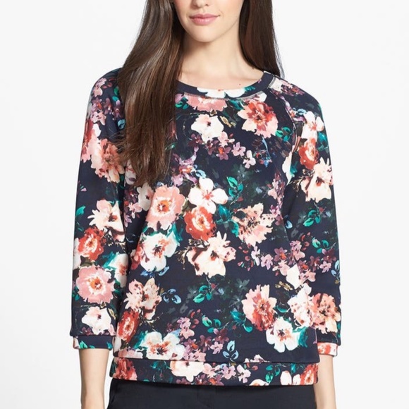 MaxMara Weekend Floral Jersey M EUC - Picture 6 of 6